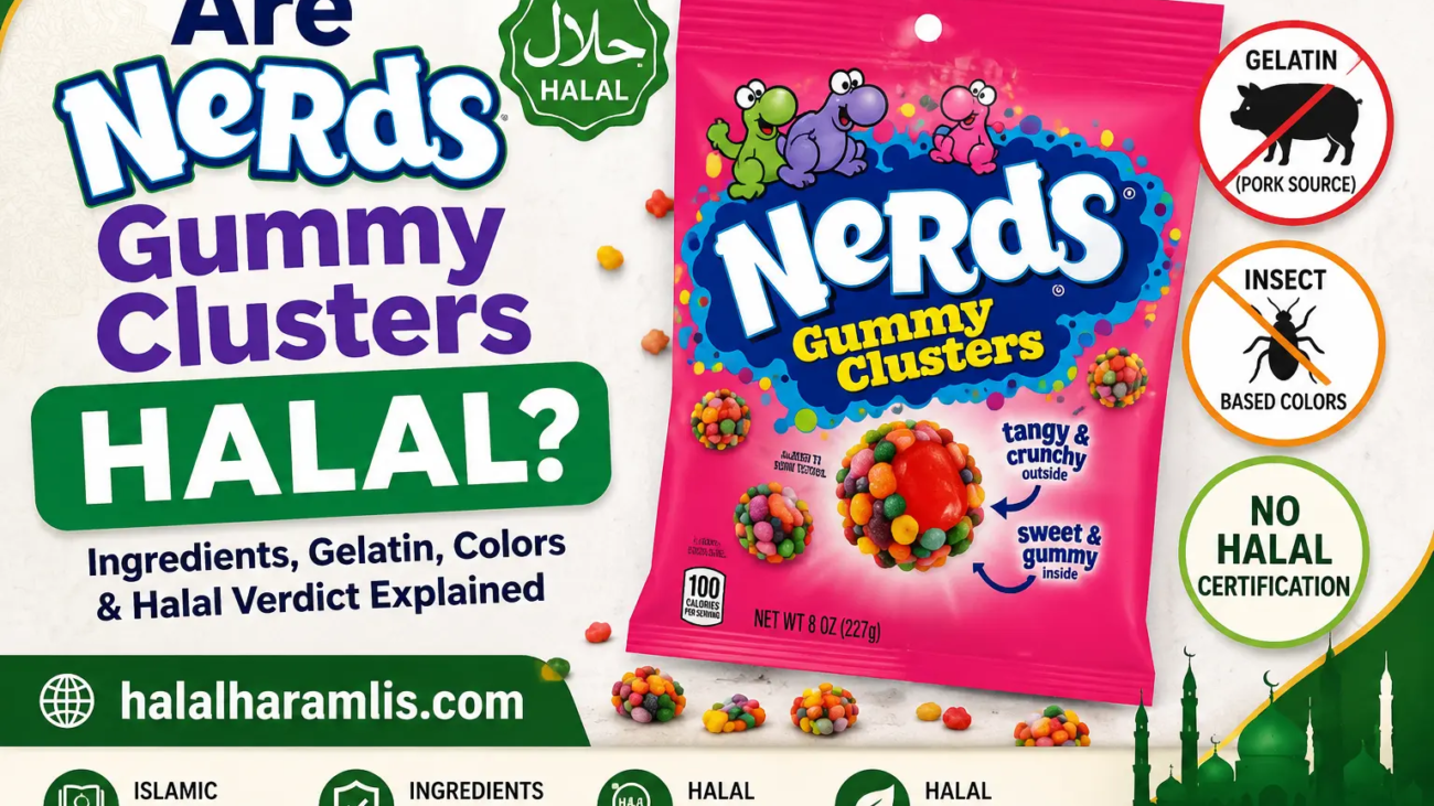 Are Nerds Gummy Clusters Halal
