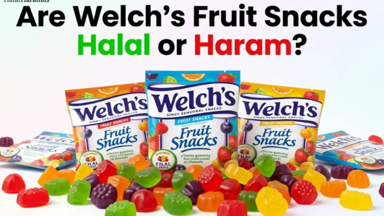 Are Welch’s Fruit Snacks Halal or Haram