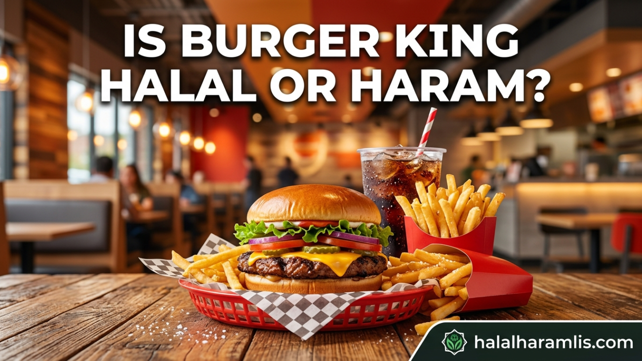 is Burger king halal or haram