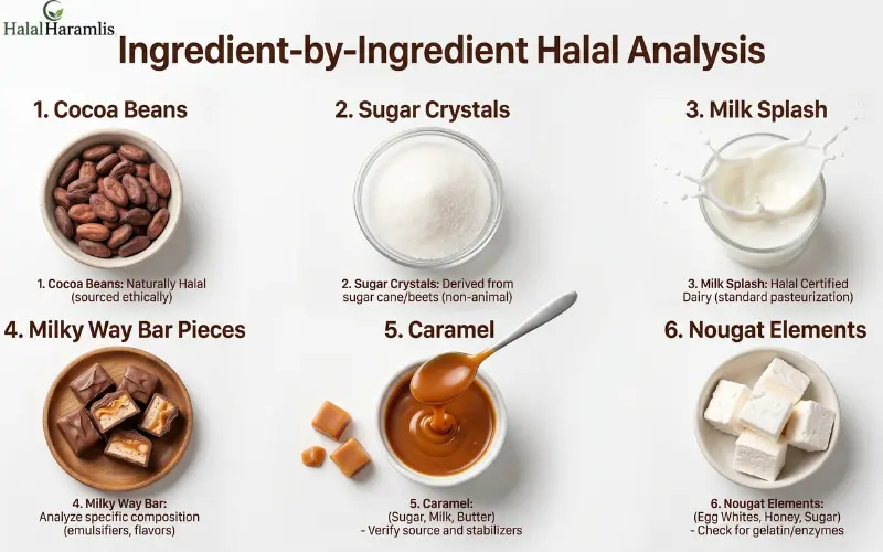 Are Milky Way Halal