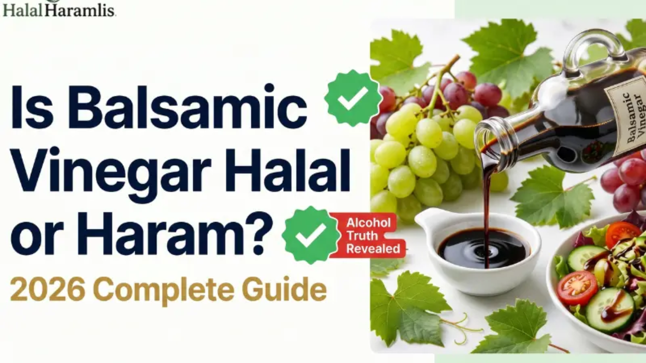 Is Balsamic Vinegar Halal or Haram (2026)