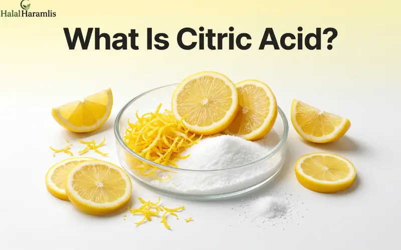 Is Citric Acid Halal