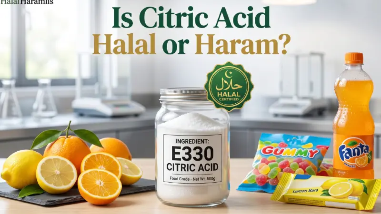 Is Citric Acid Halal