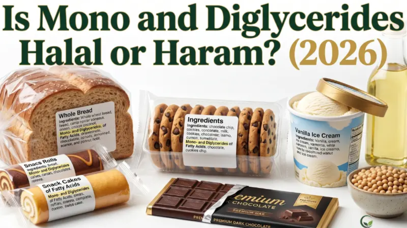 Is Mono and Diglycerides Halal